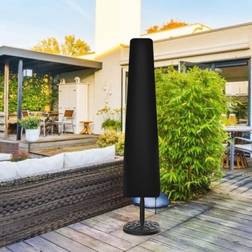 Чехол для садового зонта, прочный, для дождя, снега, солнечного света, простой стиль, 240 см