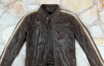 LEATHER MAN KURTKA SKÓRZANA PILOTKA ELEGANT S/M