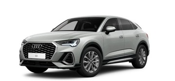 Audi 2024 Audi Q3 Sportback Salon Polska Gwarancja 11-2029 S-Line Aktywny tempomat K