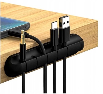 КАБЕЛЬНЫЙ ОРГАНАЙЗЕР ДЛЯ НАСТОЛЬНОГО СИЛИКОНОВОГО САМОКЛЕЯЩЕГОСЯ ДЕРЖАТЕЛЯ