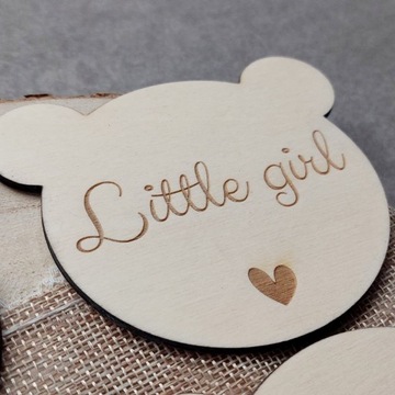 ДЕРЕВЯННЫЕ ТАРЕЛКИ С МЕСЯЦАМИ ДЛЯ ДЕТСКИХ ФОТОГРАФИЙ МИШКА ТЕДДИ ГОЛОВКА МЕДВЕДЯ