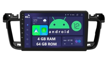 NAWIGACJA RADIO 2DIN ANDROID PEUGEOT 508 LTE DSP CARPLAY 4/64 GB