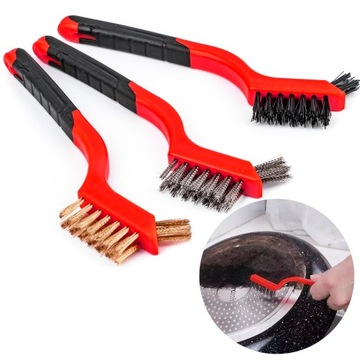 ЩЕТКА ИЗ СТАЛЬНОЙ ПРОВОЛОКИ 4-РЯДНАЯ ЩЕТКА ИЗ СТАЛЬНОЙ ПРОВОЛОКИ КРАСКА ПО МЕТАЛЛУ РЖАВЧИКИ