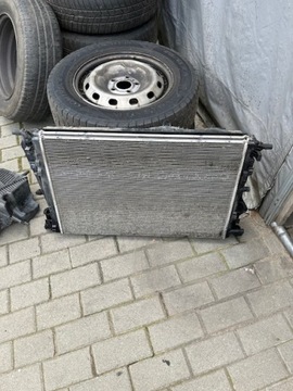 Chłodnica wody Wentylator do Renault Kangoo II Lift 20r