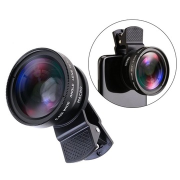Obiektyw telefonu Wielofunkcyjny obiektyw aparatu 49 mm