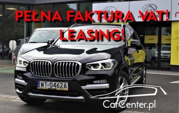 BMW X3 G01 SUV 2.0 20d 190KM 2019 BMW X3 BMW z polskiego salonu. Faktura VAT Leasing