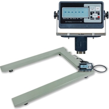 WAGA ELEKTRONICZNA PALETOWA 1,5t MAGAZYNOWA SOLIDNA LCD PLATFORMOWA 200g