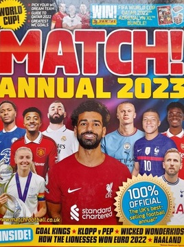 Rocznik piłkarski 2023 Magazyn Match Anglia