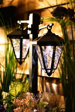 СОЛНЕЧНЫЙ ФОНАРЬ Светодиодный садовый светильник ВЫСОТА 137 СМ