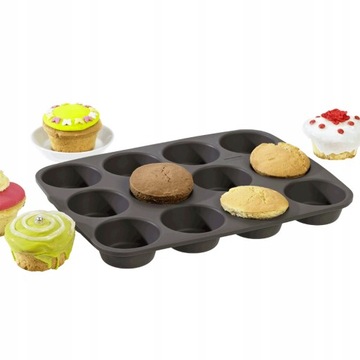 FORMA DO MUFFINEK silikonowa LURCH 25 x 33