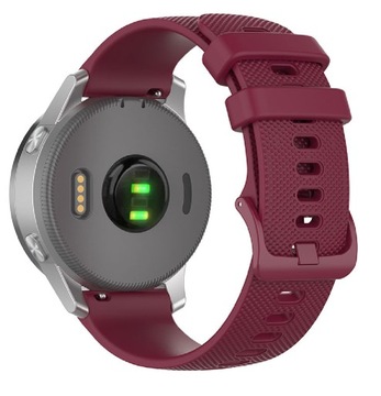 Силиконовый ремешок для Garmin Venu 3S/Venu 2S/Vivoactive 4S/Vivomove3S ЦВЕТА