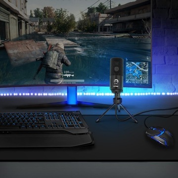 FIFINE K669B USB СТУДИЙНЫЙ МИКРОФОН ДЛЯ ПК-ГЕЙМЕРОВ ДЛЯ РАЗГОВОРНЫХ ИГР, РАБОТАЮЩИХ ПО SKYPE