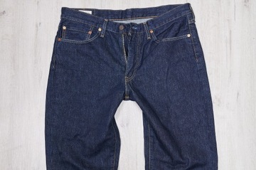 LEVIS 514 JEANS spodnie męskie granatowe PREMIUM 34/34 pas 90