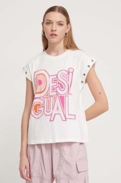 DESIGUAL KOSZULKA T-SHIRT L DB423