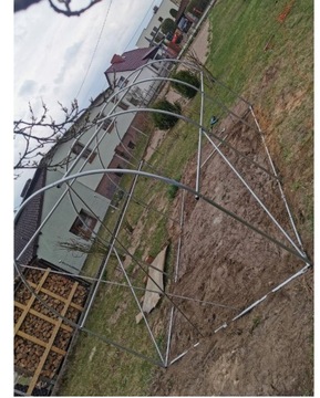 САДОВАЯ ФОЛЬГА ТУННЕЛЬ ТЕПЛИЦА 2х3,5м ФОЛЬГА 7м2 БЕЛАЯ