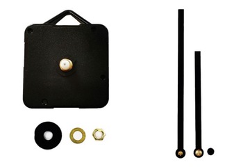 TYKAJĄCY mechanizm 6mm + DŁUGIE RÓŻNE WSKAZÓWKI