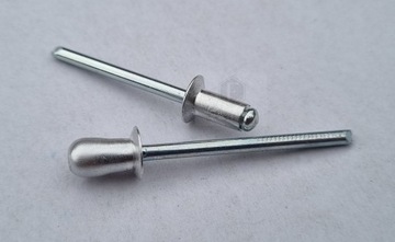 Nity stożkowe stożek 5x14 mm do aluminium stali