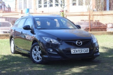 Mazda 6 II Kombi Facelifting 2.0 MZR 155KM 2011 Mazda 6 Mazda 6 II Pelen Serwis ASO Bez Wkladu Finansowego Stan Tech. BDB, zdjęcie 3