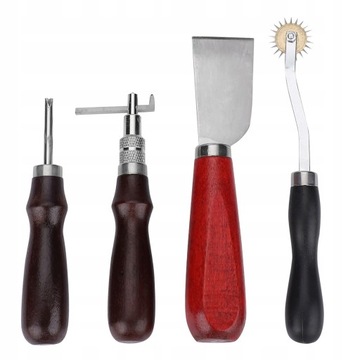 20 sztuk skórzanych narzędzi rzemieślnicze zestaw