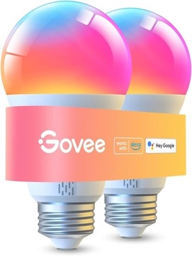 Żarówki Govee H6008 LED 2 szt z E27 z aplikacją