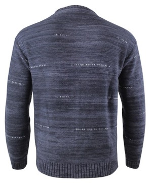 Sweter męski JackJones JCOCONTOUR INJECT KNIT CREW NECK r. L