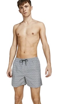 JACK&JONES SPODENKI KĄPIELOWE Z LOGO L SPF