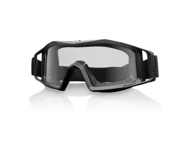 Gogle balistyczne WolfSpider Clear/Blk REVISION