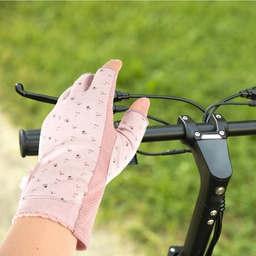 Damskie rękawiczki bez palców Lampa do paznok