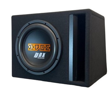 Subwoofer Skrzynia basowa szczelinowa EDGE EDBX12D2 30cm 1000W RMS 2x2ohm