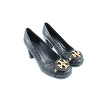 TORY BURCH Wysokie obcasy Rozm. EU 37 ciemnoszary