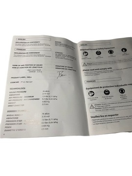 Пневматическая эксцентриковая шлифовальная машина Renault ixell.