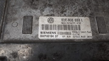 03E906033L ŘÍZENÍ JEDNOTKA VW POLO IV 1.2