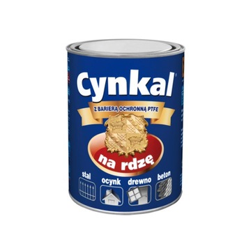 Farba na rdzę CYNKAL 2,5l RAL 9006 aluminium