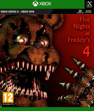 FIVE NIGHTS AT FREDDY'S 4 XBOX ONE X/S KOD KLUCZ