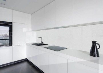 Стеклянная панель LACOBEL БЕЛОГО РАЗМЕРА