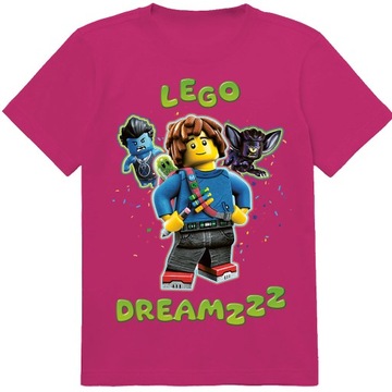 KOSZULKA DZIECIĘCA T-SHIRT DLA DZIECKA LEGO DREAMZZZ 164 PREZENT JAKOŚĆ