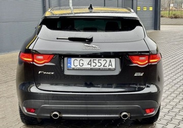 Jaguar F-Pace SUV 2.0 iD4 240KM 2018 Jaguar F-Pace Salon Polska Bezwypadkowy Wyposazenie Piekny Wyglad ZAMI, zdjęcie 6