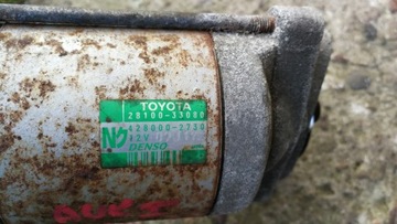 STARTÉR 28100-33080 1.4 D4D TOYOTA AURIS I 07-