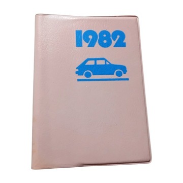 Kalendarz - informator samochodowo-motocyklowy. WKŁ, 1982 r.