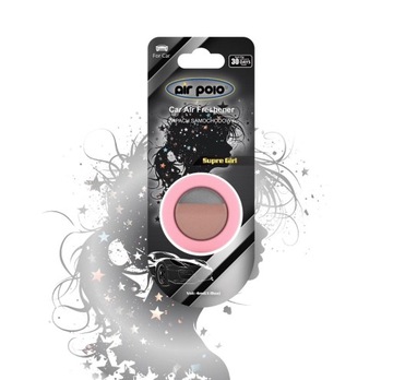 Air polo car scents zapach do samochodu odświeżacz 4 ml- SUPRE GIRL