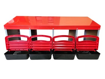 GNIAZDO AUTOMATYCZNE DLA KUR NIOSEK POCZWÓRNE GRZĘDA Z KOSZEM NA JAJA