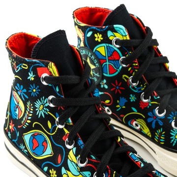 Buty CONVERSE 70 PEACE & UNITY HIGH unisex trampki wygodne kolorowe r. 36