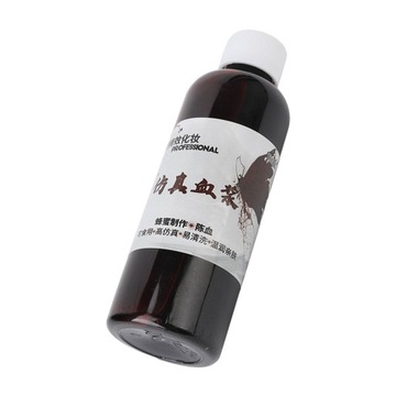 Хэллоуин, искусственная кровь, съедобное моющееся лицо