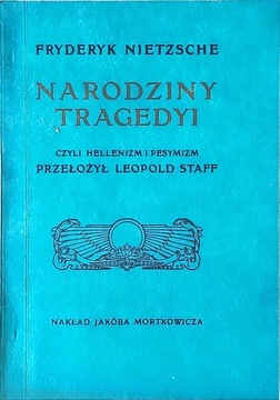 Narodziny tragedyi Nietzsche