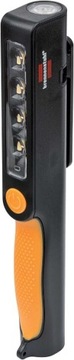 LATARKA AKUMULATOROWA LED z uchwytem do paska USB