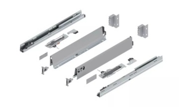 Tandembox antaro BLUM TIP-ON niska M szara 450 mm