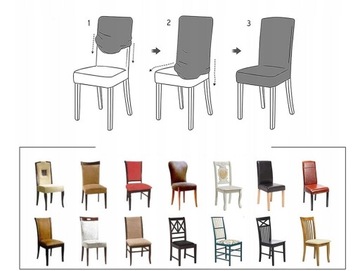 Чехол на стул VELUR PREMIUM ELASTIC VELVET, СВЕТЛО-КОРИЧНЕВЫЙ