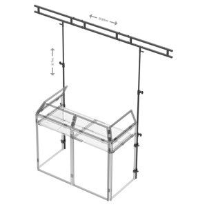 Statyw oświetleniowy STAND DB3L Vonyx Most