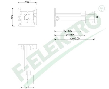 Фасадный утеплитель из полистирола КАИ 206мм.
