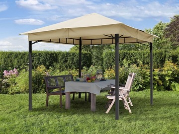 Садовый павильон 3х3 м Сансет Классик шампанское